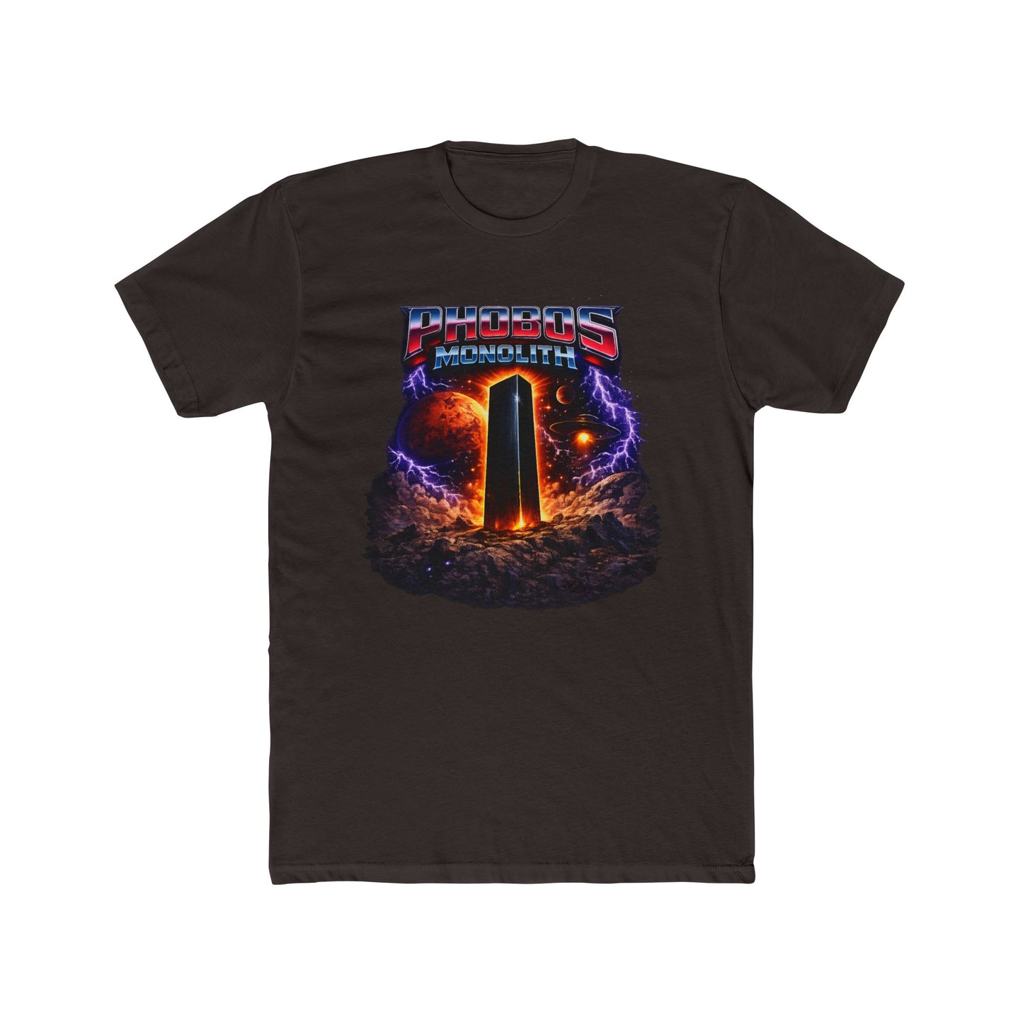 Monolith Portal Graphic Tee — Sci‑Fi Band Style T-Shirt