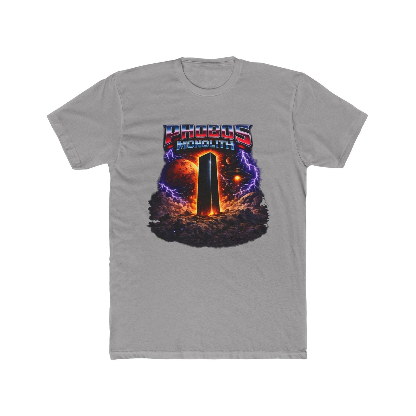 Monolith Portal Graphic Tee — Sci‑Fi Band Style T-Shirt